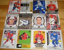 2018-19 UD Upper Deck Stonewall Portrait Under 25 Marquee Rookies Hockey Cards