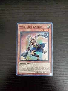 War Rock Gactos - Yugioh Blazing Vortex - Super Rare - BLVO-EN094 - NM/MINT - Picture 1 of 2