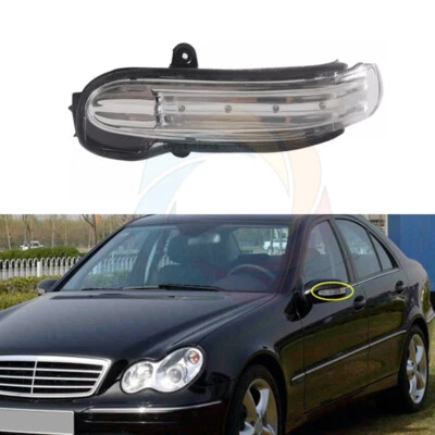 For Mercedes-Benz W203 C230/280 2005-2007 Left Rearview mirror Light Foto 1 de 4