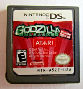 Godzilla Unleashed: Double Smash AUTHENTIC Nintendo DS Vintage - Cartridge Only - Picture 1 of 4