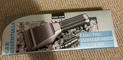 Car Essentials Electric Windshield Scraper Star Case 14’ Cord Car Adapter Heated - Image 1 of 2