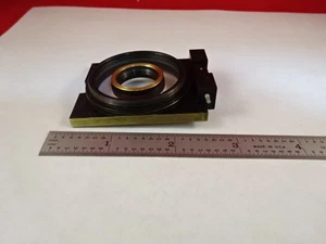 MICROSCOPE PART ZEISS POLARIZER OBJECTIVE HOLDER POL OPTICS AS IS #X6-B-13 - Picture 1 of 9