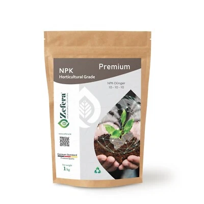 Universaldünger Dünger NPK 10-10-10+TE Obst Gemüse Rasen Profi Blau Pulver 5kg - Bild 1 von 2