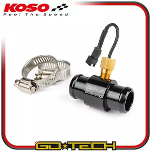 RACCORDO TUBO ACQUA 22 mm SENSORE TEMPERATURA con ADATTATORE per TERMOMETRO KOSO - Foto 1 di 9