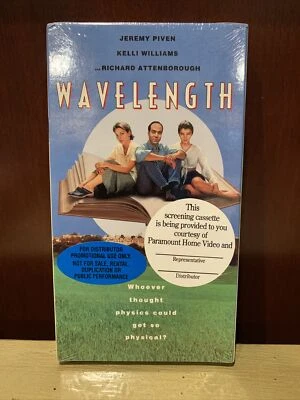 Wavelength (VHS, 1996) Jeremy Piven Kelli Williams New Sealed Promo Copy RARE - Image 1 of 4