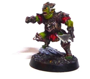Durburz  !  Goblin  King - - LotR METAL Games Workshop - -  Commission Painted - Picture 1 of 4