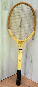 Raqueta de tenis de madera antigua A. G. Spalding & Bros Superba - Imagen 1 de 11