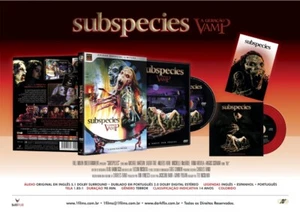 DVD Subspecies [ Ultra Edition 1 DVD + 1 CD ] [ English+Portuguese ] Region ALL - Imagen 1 de 3