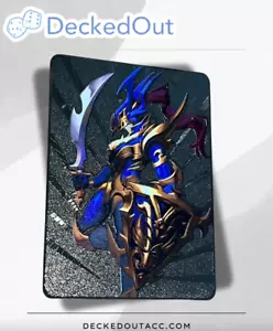 DeckedOut Zubehör schwarz glänzend Soldat Metall Feldzentrum Yu-Gi-Oh! Limitiert - Bild 1 von 3
