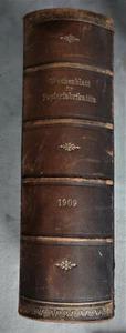 Papiererzeugung Wochenblatt Papierfabrikation XL.Jahrg. 1909 Papierherstellung - Bild 1 von 12