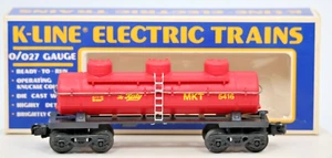 K-LINE K-5416 RED KATY TANK CAR USED IN BOX O SCALE LQQK 1:48 Gauge NIB Vintage - Picture 1 of 19