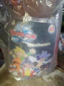 Unopened Beyblade Spin Champs 2002 Burger King Collectible Toy SpinTop 