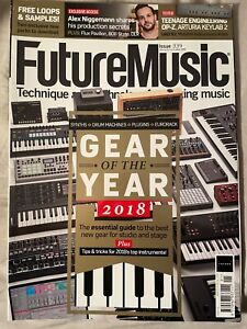 Future Music Magazine Issue 339 January 2019 Alex Niggeman, Flux Pavilion + DLR