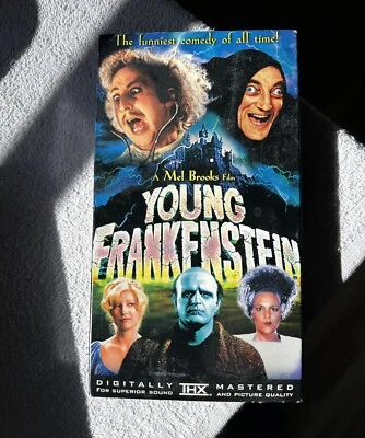 Vintage Young Frankenstein VHS 1974 Mel Brooks film Gene Wilder, Peter Boyle - Image 1 of 4