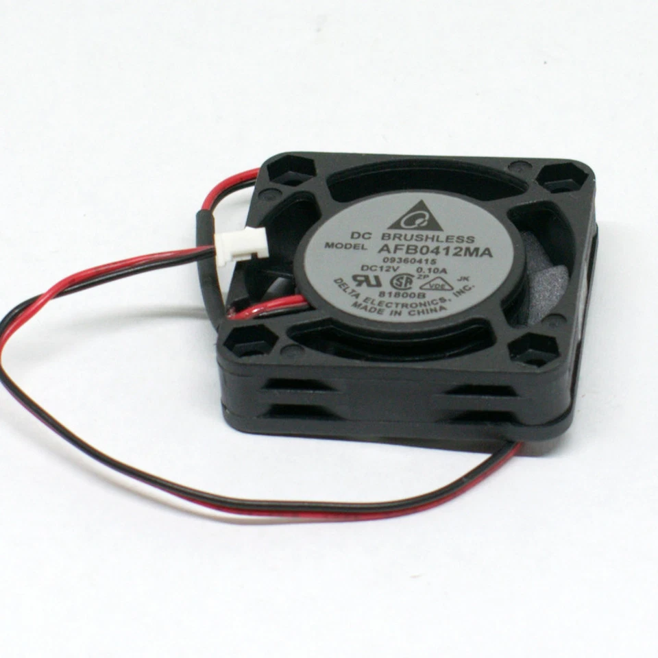4pcs Delta AFB0412MA 40x40x10mm 4010 12V 0.10A 2pin 5 Blades DC Brushless Fan - Image 1 of 4
