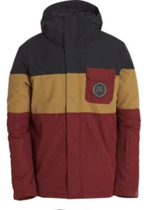 BILLABONG TRIBONG SNOW JACKET BLACK SIZE LARGE - Picture 1 of 5