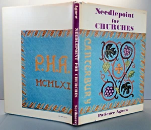 Needpoint for Churches by Patience Agnew Hardcover 1972 - Picture 1 of 10