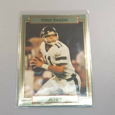 1990 Hi-Pro Tony Eason NFL Card #75 VG+ (A9)