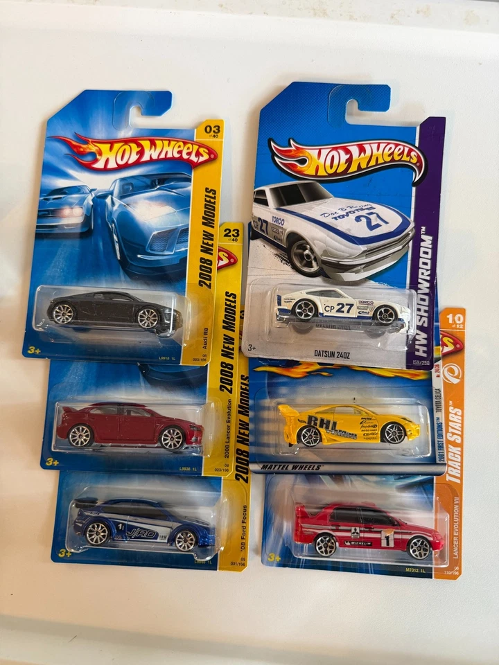 Serie Hot Wheels 6x 2008 nuevos modelos / Datsun 240Z / Toyota Celica A45 Foto 1 de 1