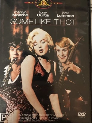 SOME LIKE IT HOT DVD 1959 Marilyn Monroe Tony Curtis AS NEW! - image 1 of 2