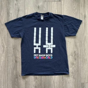 Pet Shop Jungen Dreamworld Tour T-Shirt Herren M Blau Kurzarm  - Bild 1 von 9