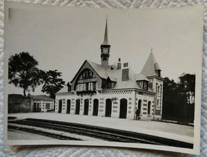 COMPAGNIE des CHEMINS DE FER du NORD ~GARE SENLIS RECONSTRUITE après 1918~OISE~~ - Picture 1 of 2
