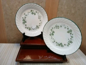 Corelle CALLAWAY IVY Swirl | Luncheon Plates 9” (Set of 2) -- 6 Sets Available - Picture 1 of 4