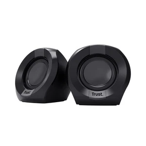 Trust Polo Compact PC Speakers 2.0, 8W (4W RMS), USB Powered Speaker Set, Jack A - Afbeelding 1 van 9