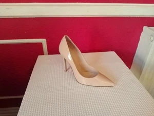 ONE RIGHT SHOE Gianvito Rossi Pump In Patent Leather Women Nude Size 36 NEW - Picture 1 of 6