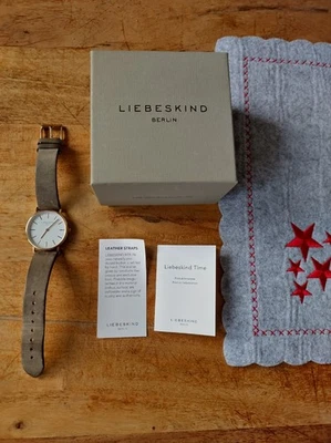 Liebeskind Unisex Damen oder Herren Armbanduhr Lederarmband sehr schön - Bild 1 von 4