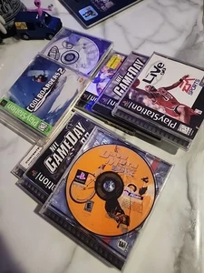 PS1 Sport Game Collection  9 Discs - Picture 1 of 11