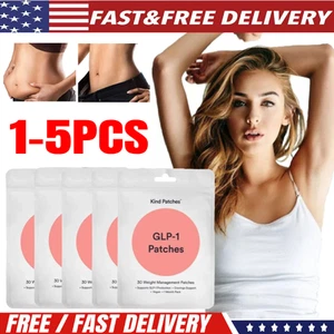 1-5PCS Weight-loss GLP-1 Patches Slimming Patches Weight Management Tools ~~ - Picture 1 of 21