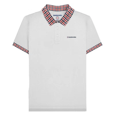 Lambretta  Polo SS25 Guingán para Hombre (LB269) - Imagen 1 de 3