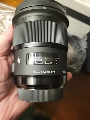 Sigma 50mm f/1.4 DG HSM Art Lens Sony E - Image 1 of 4