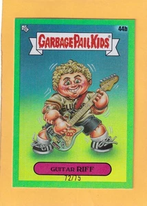 2024 Topps GPK Battle of the Bands Green Day Green Foil #44B Guitar Riff 72/75 - Picture 1 of 2