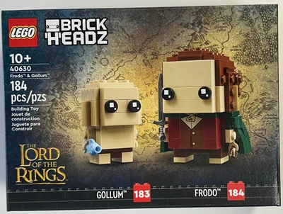 Lego 40630 Brickheadz El Señor de los Anillos: Frodo y Gollum - Nuevo/Sellado Foto 1 de 4