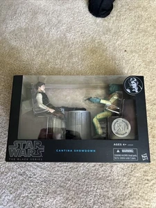 Star Wars Black Series Han Solo vs Greedo Cantina Showdown Action Figures NEW - Picture 1 of 3