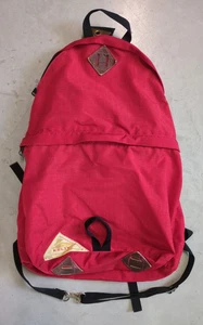 Vintage Kelty Wander Tagesrucksack / Rucksack rot Nylon / Leder Camping Beschreibung lesen - Bild 1 von 13