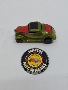 Vintage Hot Wheels Redline 1968 Classic '36 Ford Coupe, color Antifreeze (green) - Picture 1 of 7