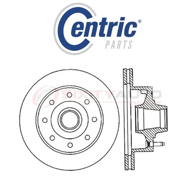 Centric C-TEK Disc Brake Rotor for 1995-2000 Ford E-250 Econoline 4.2L 5.4L ki - Image 1 of 4