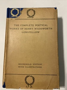 THE COMPLETE POETICAL WORKS OF HENRY WADSWORTH LONGFELLOW 1902 Antique. Book - Imagen 1 de 8