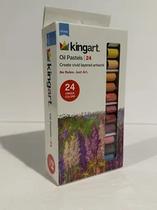 Neu KINGART Künstler Öl Pastell 24 Stück - Bild 1 von 3