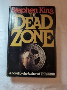 Stephen King The Dead Zone 1979 W/ Dust Jacket Cover Iconic Book Art Cover - Picture 1 of 9