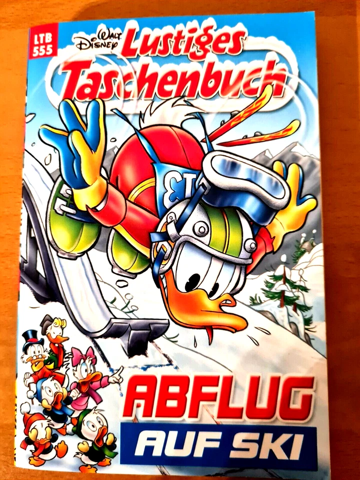 Comic LTB 555 "ABFLUG AUF SKI" aus 2022 NEU!