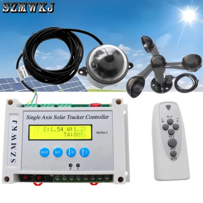 SZMWKJ Solarpanel Tracking Einachs Solar Tracker Controller mit Windmesser - Bild 1 von 4