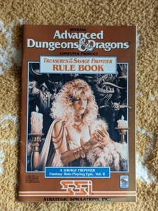 ADVANCED DUNGEONS & DRAGONS TREASURES OF THE SAVAGE FRONTIER Rule BOOK VTG 1992 - Picture 1 of 3