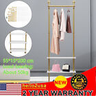 Retro Style Garment Rack Industrial Wall Mounted Clothes Hanger Storage Display