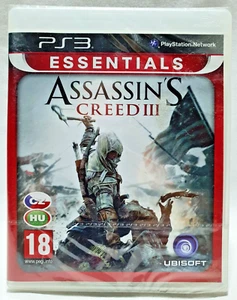 Assassin's Creed III Essentials Playstation 3 NEW Factory Sealed PL/CZ/SK/HU Box - Picture 1 of 6