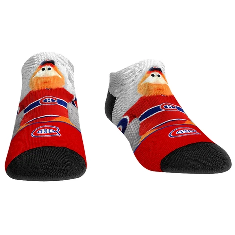 Youth Rock Em Socks Montreal Canadiens Mascot Walkout Low-Cut Socks Cover