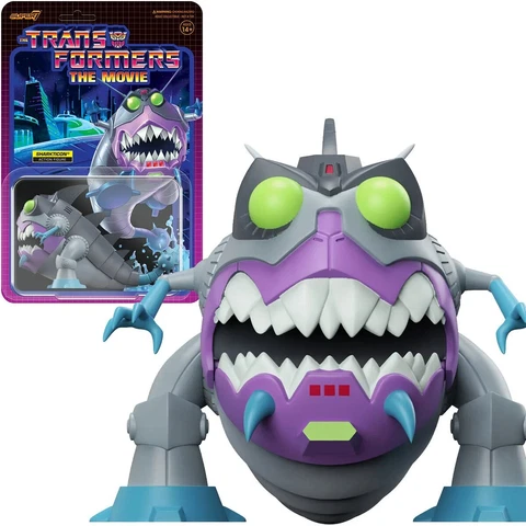 Sharkticon The Transformers Movie Super7 Reaction Action Figure Cover